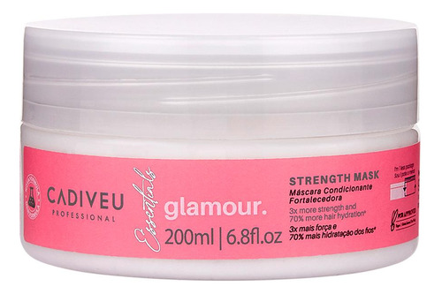 Cadiveu Professional Glamour Máscara De Nutrição 200ml