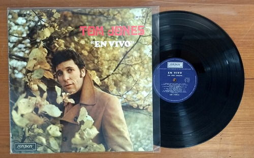 Tom Jones En Vivo 1969 Disco Lp Vinilo