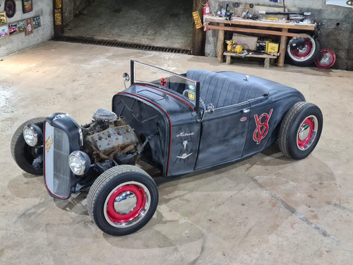 Hot Rod V8 Flathead Conversível 1932 Não É Fordinho 29 Tudor