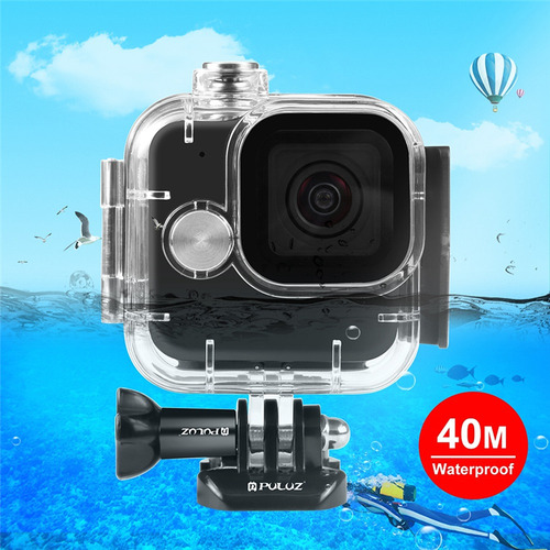 Funda Puluz Para Minicámara Deportiva Gopro Hero11, Negra, P