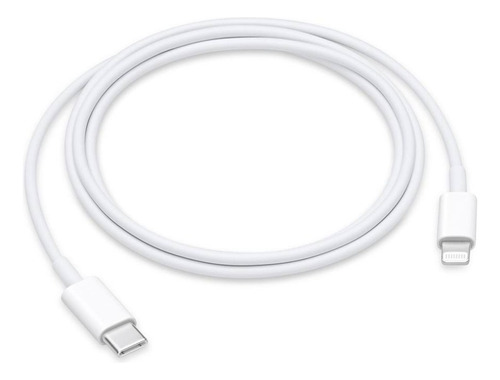 Cable Usbc 2m Entrada C To C Para Macbook/iPad Color Blanco