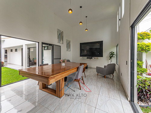 Casa Nueva De 1 Nivel En Fraccionamiento Con Alberca Y Jacuzzi_oaxtepec/ Cocoyoc Morelos
