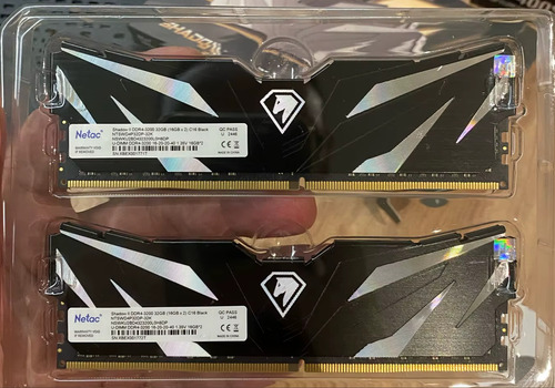 Memoria Ddr4 Netac Shadow 32gb (2x16) Cl16 3200mhz