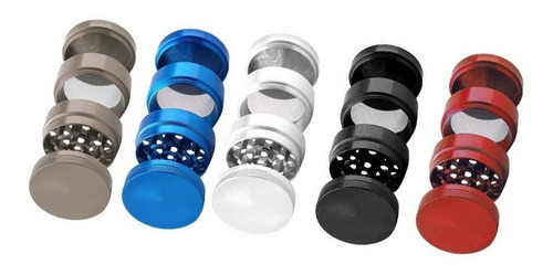 Grinder Metálico Moledor De Hierba 5 Colores 40mm Diámetro