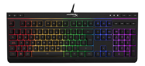 Teclado Alámbrico Hyperx Gaming Alloy Core Rgb