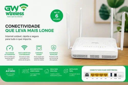 Kit 10 Ont Gpon Wifi 6 Ax3000 Zyxel Px3321-t1 Voip | MercadoLivre