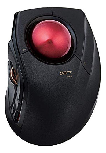 Mouse De Trackball Elecom Deft Pro, Ergonómico,