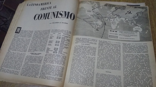 Leoplan 641 Año 1961 Latinoamerica Frente Al Comunismo