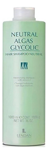  Shampoo Lendan Neutro Algas Glycolic 1000ml Regula El Ph