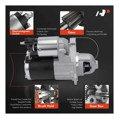 Motor Arranque A-premium Duradero Para Chevrolet Spark