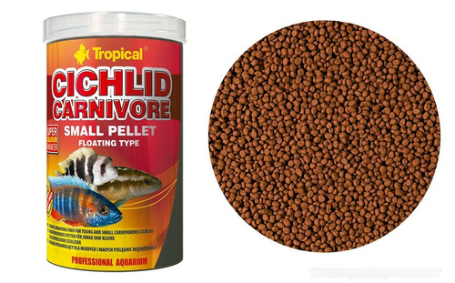 Tropical Cichlid Carnivore Small Pellet 90g