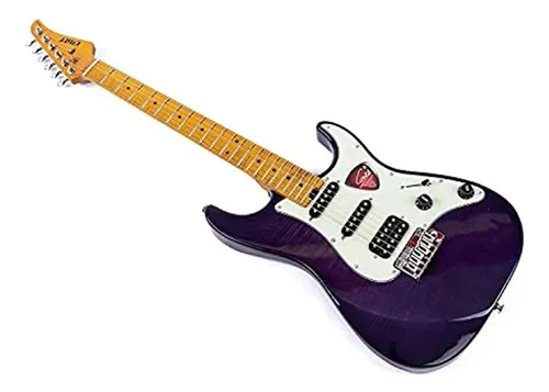 Guitarra Eléctrica Eart Nk-c3 Con Diapasón De Arce De 6 Cuer