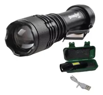 Comprar Linternas Led Cree Táctica De Bolsillo Con Zoom - En Oferta