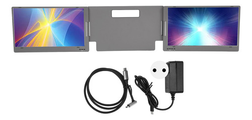 Extensor De Monitor Portátil De 14 Pulgadas, Triple Portátil