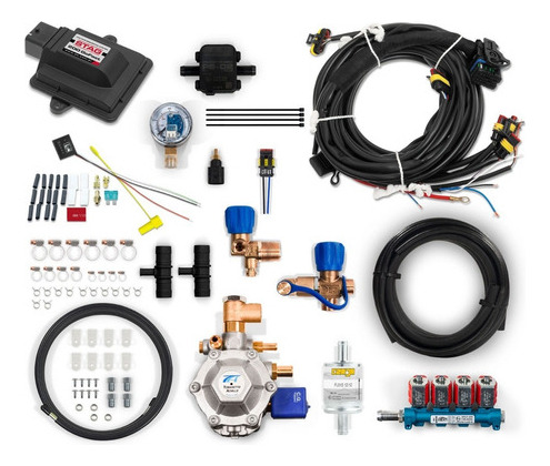 Kit Gnv Geração 5 Completo Stag Completo Com Acessórios