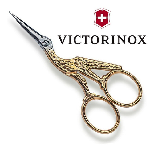 Tijera Victorinox Profesional Cigueña Forjada Para Bordar 