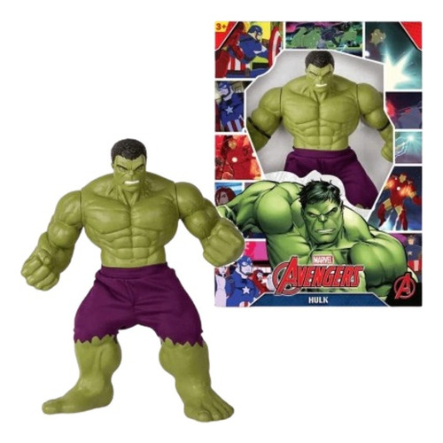 Boneco Articulado Hulk Revolution Mimo 