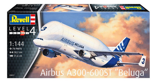 Avion De Carga Airbus A300-600st Beluga 1:144 Revell 03817