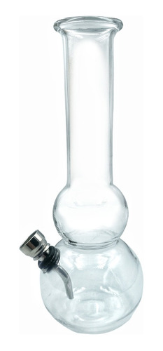 Bong De Vidrio Transparente 18cm