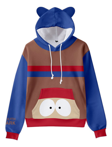 Bonita Sudadera Con Capucha De South Park De Dibujos Animado