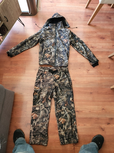 Chaqueta/pantalón De Caza Quail/soft Shell Camuflado Timber