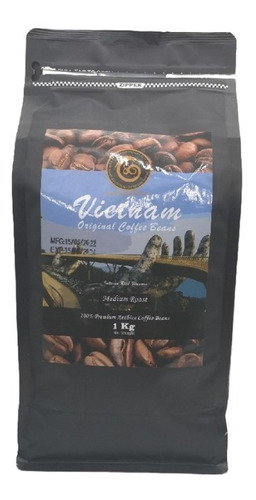 Café En Grano Arabica Tostado Vietnam 1kg - Lireke