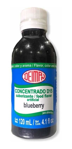 Concentrado Saborizante Comestible Blueberry 120 Ml