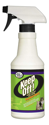 Keep Off! Spray Repelente De Gatos Para Exteriores E Interio