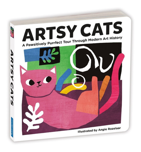 Libro Gatos Artistas Didáctico Mudpuppy 