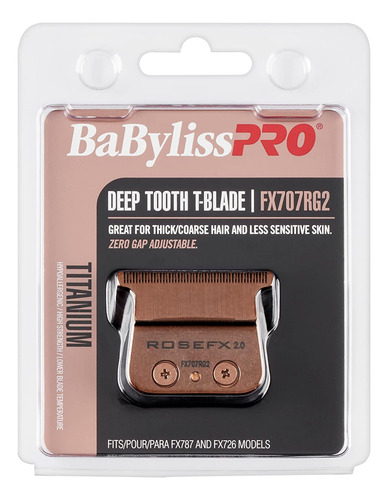 Cuchilla Repuesto Babyliss Skeleton Fx707rg2 Rose Gold Fx 2