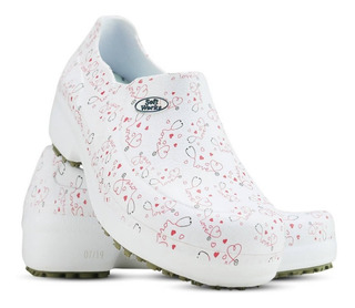 crocs estampados enfermagem