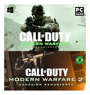 Call Of Duty Modern Warfare Remastered 1 E 2 Pc Digital