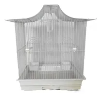 Comprar Jaula Casa Para Pajaros Aves Techo Chino Lujo 39 X 31 X 41cm