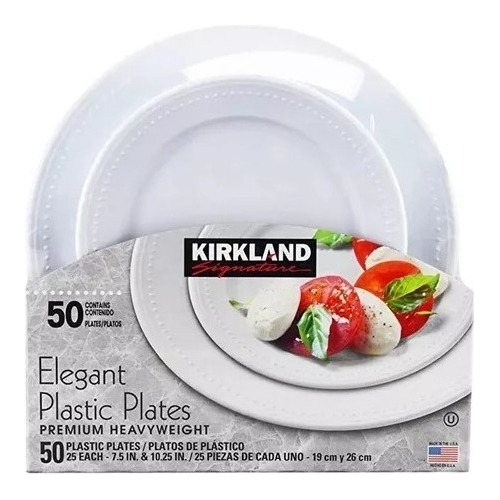 Platos De Plástico Elegantes Kirkland 