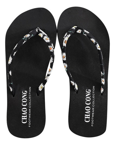 Chanclas De Verano Para Mujer Zapatos De Plataforma De Tacón