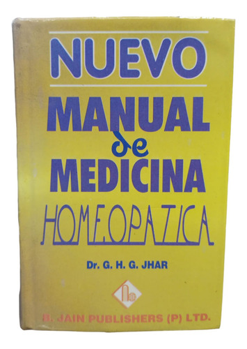 Nuevo Manual De Medicina Homeopatica 