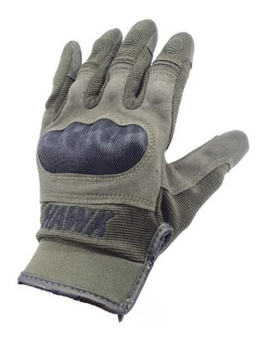 Guantes Moto Hawk City Army Tactil Protecciones Devotobikes