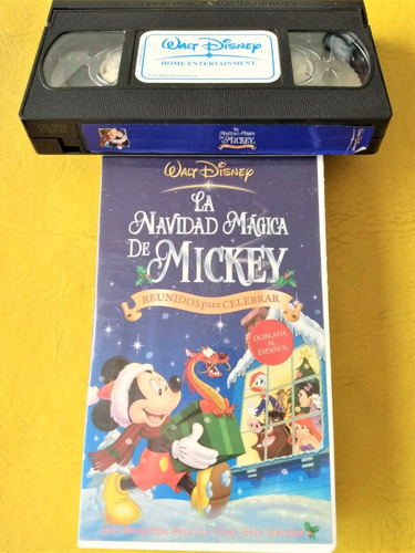 La Navidad Mágica De Mickey - Videocasete Original (Usado)
