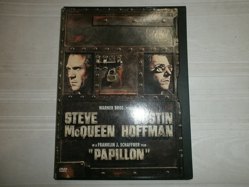 Papillon Steve Mcqueen Dustin Hoffman Dvd Warner Bros Usa 99