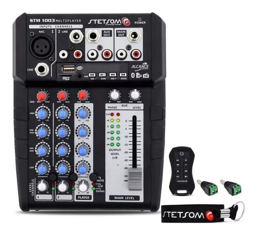 Mesa Multiplayer Stetsom Stm1003 Bluetooth Usb + Controle Sx