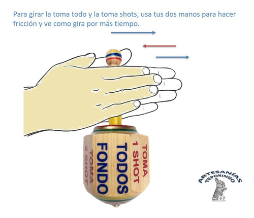 Imagen 3 de 3 de 2 Pzas. Pirinolas, Toma Todo Y Toma Shots Grandes.