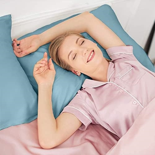 Inssl Funda De Almohada De Seda Para Mujer, Funda De Almohad