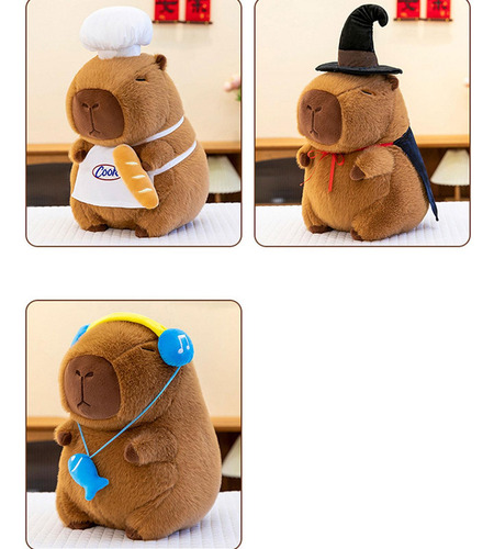 Capybara Doll Capybara Plushie Decoración Para El Hogar Con