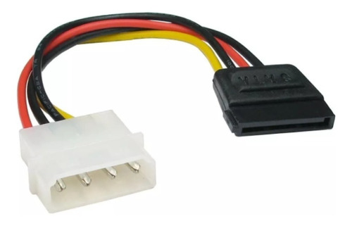 Cable Adaptador Noga Molex A Sata Power Para Fuente De Pc