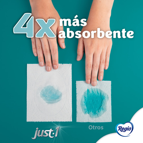 Papel Higiénico Regio Just -1 Con 6 Rollos