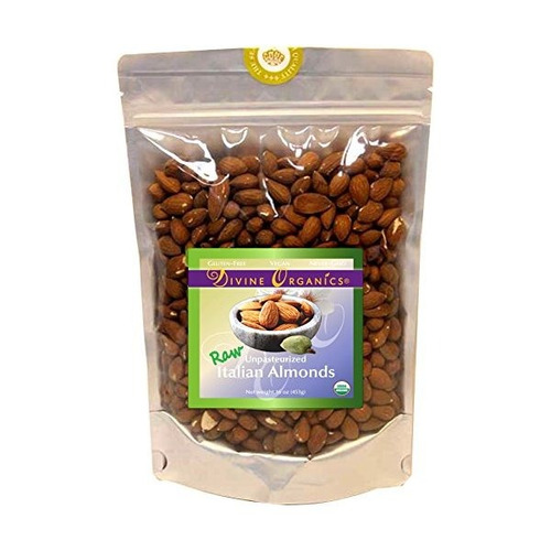 Divinas Organics 16 Oz Italianos Almendras 453 Gramos (16 On