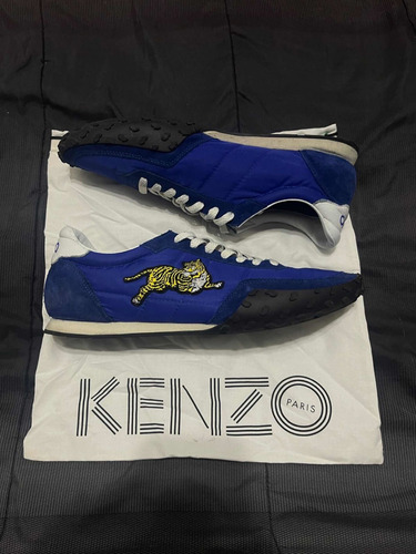 Kenzo Italy Sneaker Electric Blue Talla 12 Us