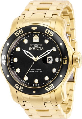 Reloj Para Hombres Invicta Pro Diver 39085 Oro