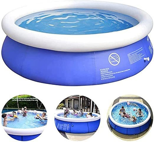 Piscina Splash Familiar 305x76 Redonda Borde Inflable