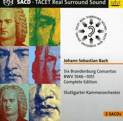 J.s. Bach; Orquesta De Cámara De Stuttgart Brandeburgo Conce